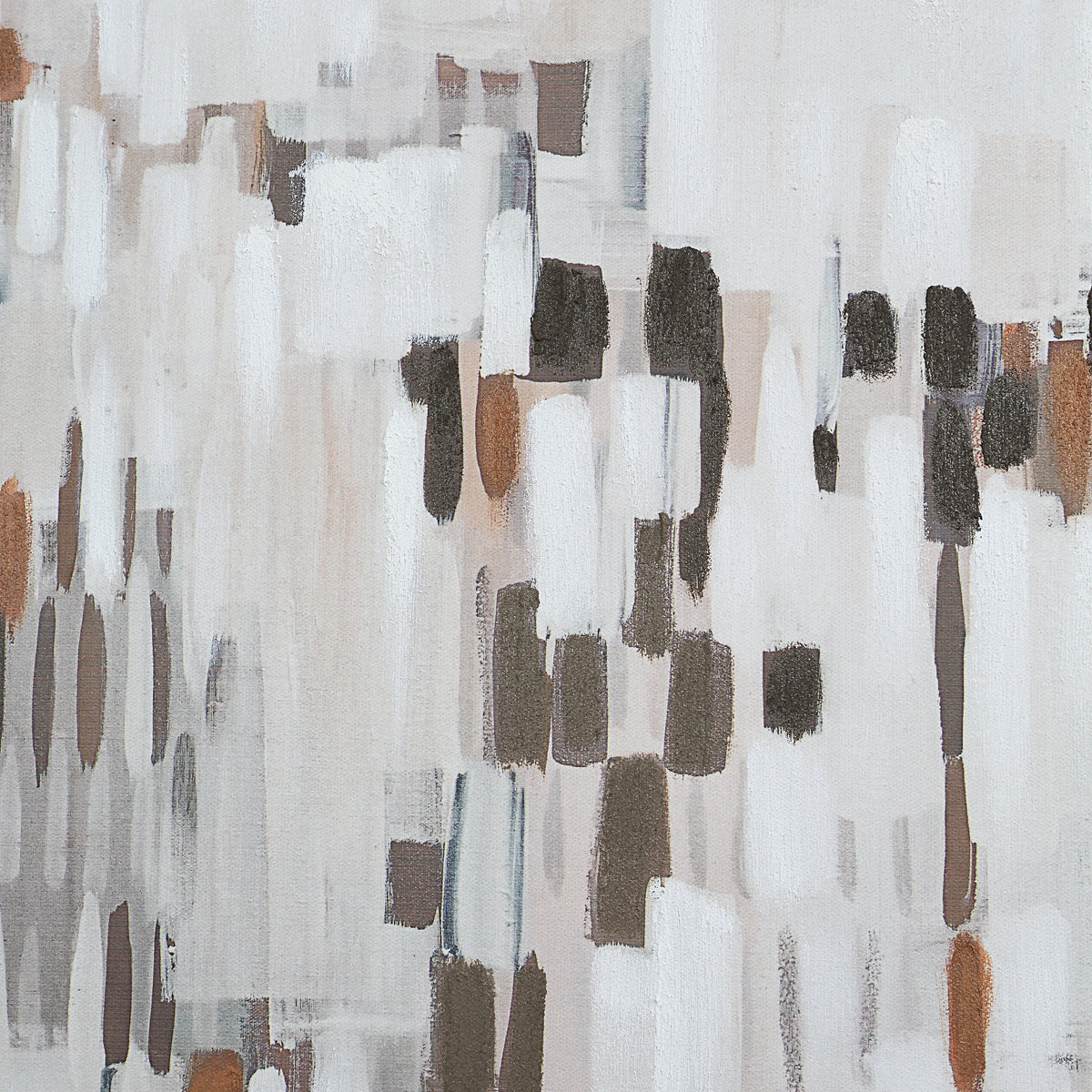 Malva 40" H x 40" W Canvas Art, Beige-Canvas Prints-DECOROLALA