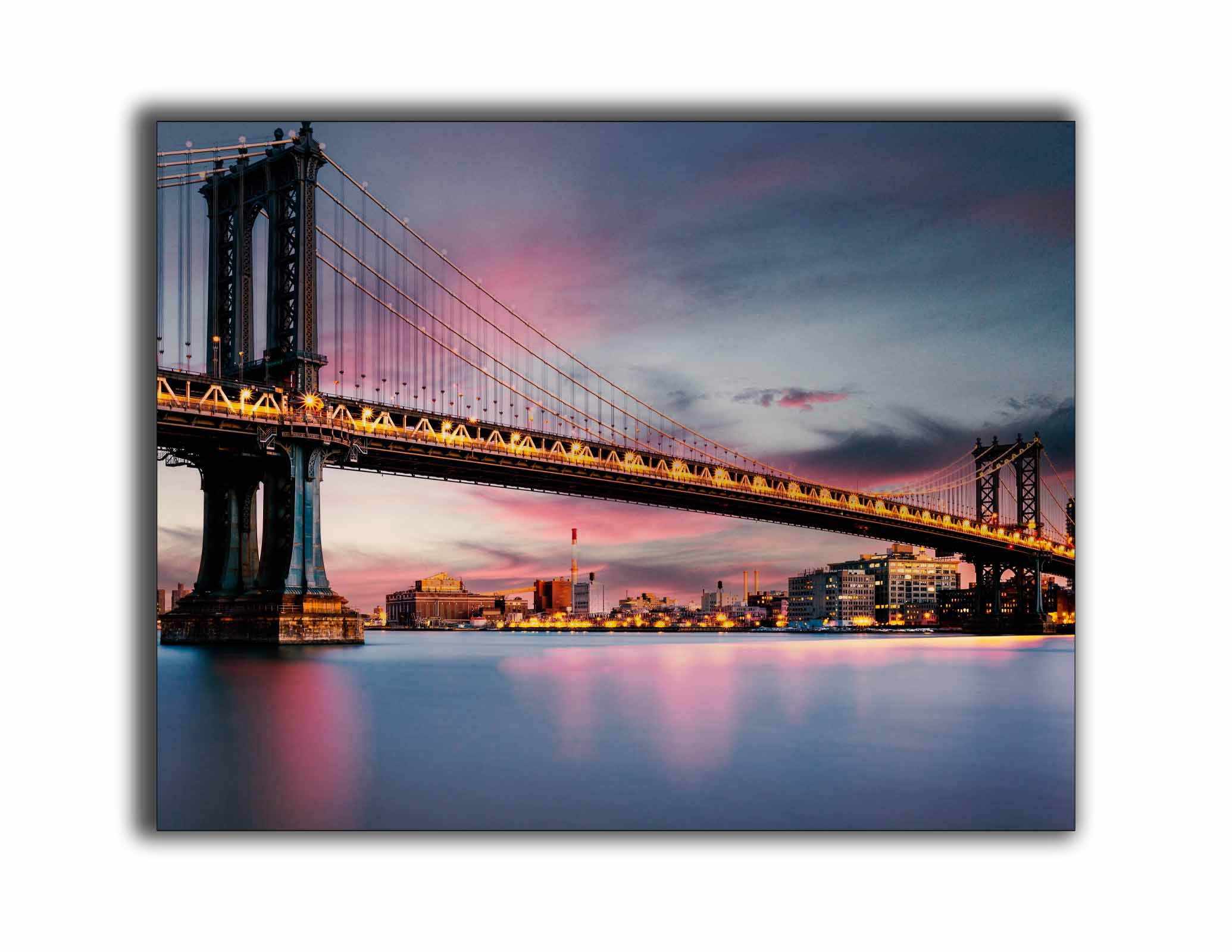 Manhattan Bridge Canvas Print 48x36-Print-DECOROLALA