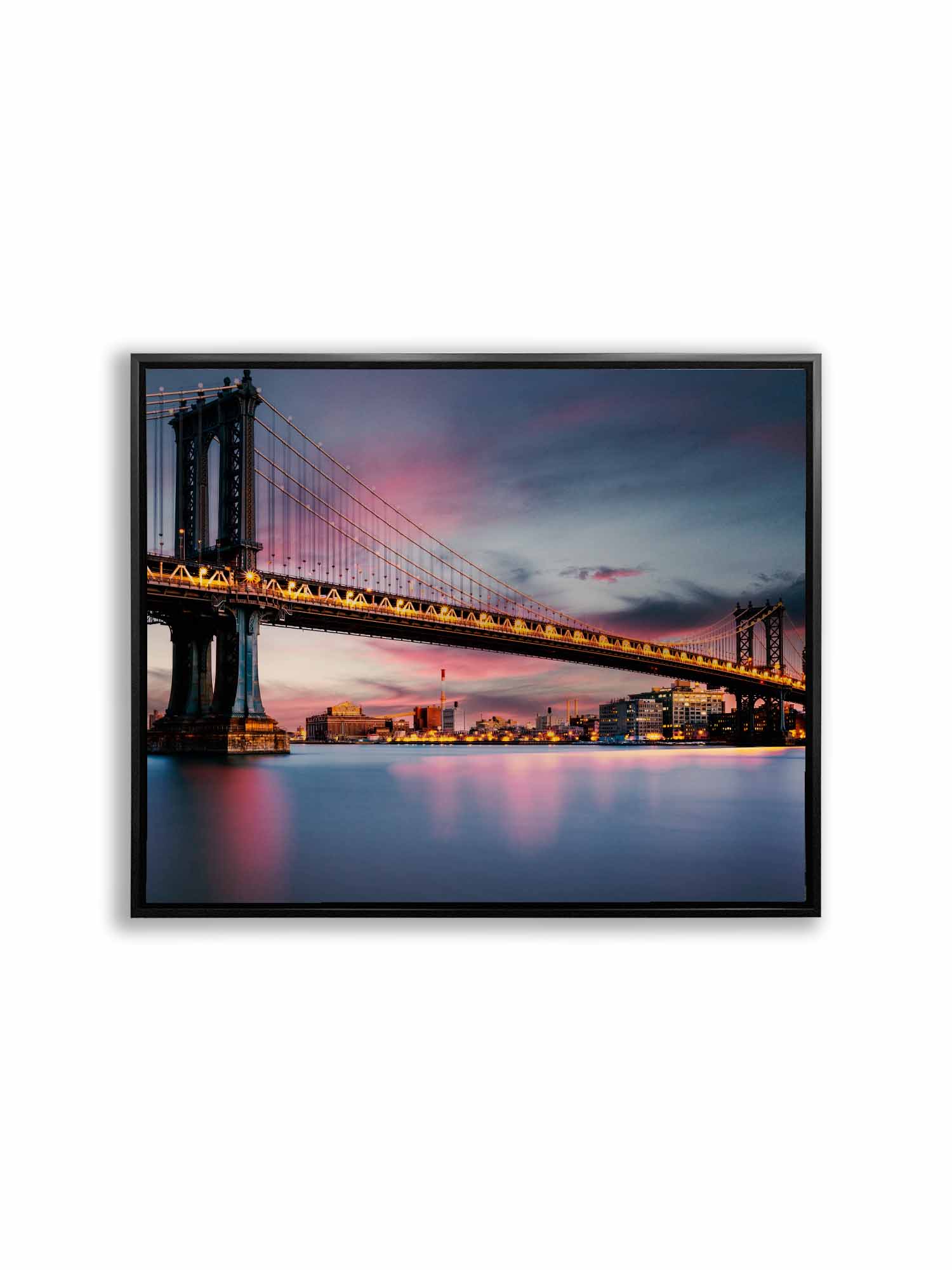 Manhattan Bridge Canvas Print 48x36-Print-DECOROLALA