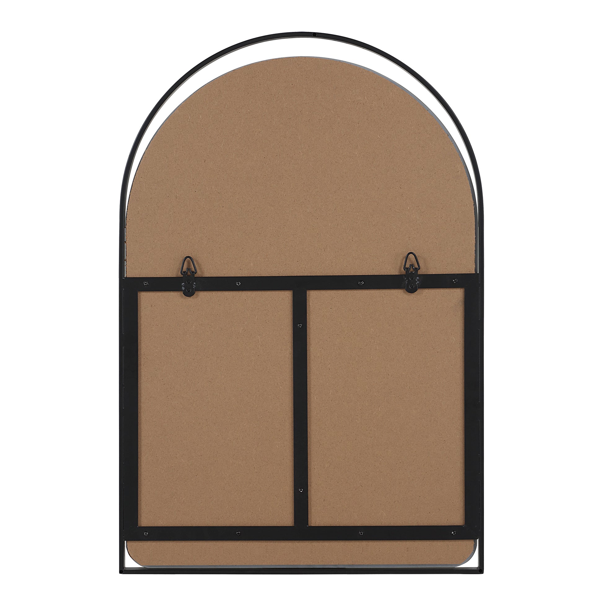 Maniola 30" H x 20" W Wall Mirror, Black-Mirror-DECOROLALA