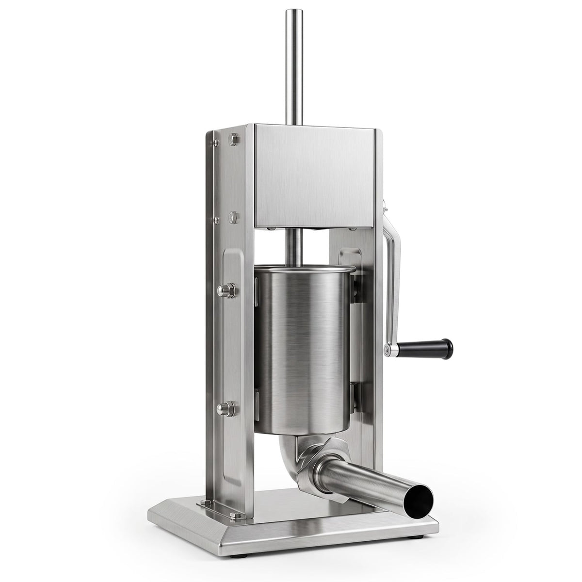 Manual Sausage Stuffer with 2 Speeds & 4 Stuffing Tubes for Commercial Home-3 L-Kitchen Tools & Utensils-DECOROLALA
