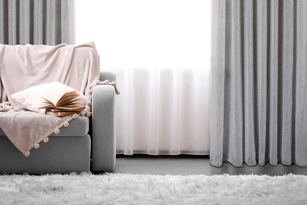 Marbella Textured Linen Look Sheer Grommet Curtain 108" x 95"-Curtains-DECOROLALA