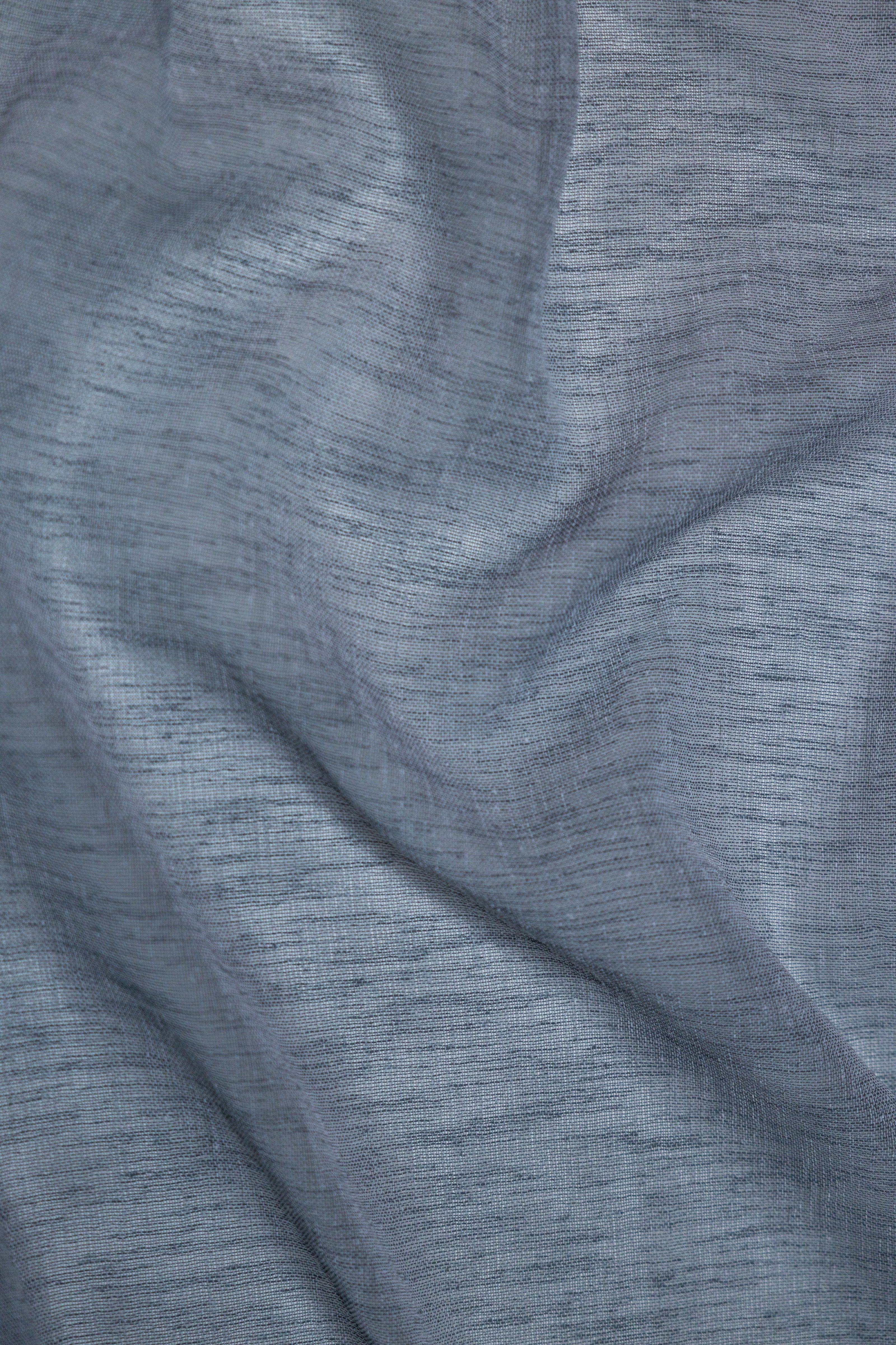 Marbella Textured Linen Look Sheer Grommet Curtain 108" x 95"-Curtains-DECOROLALA