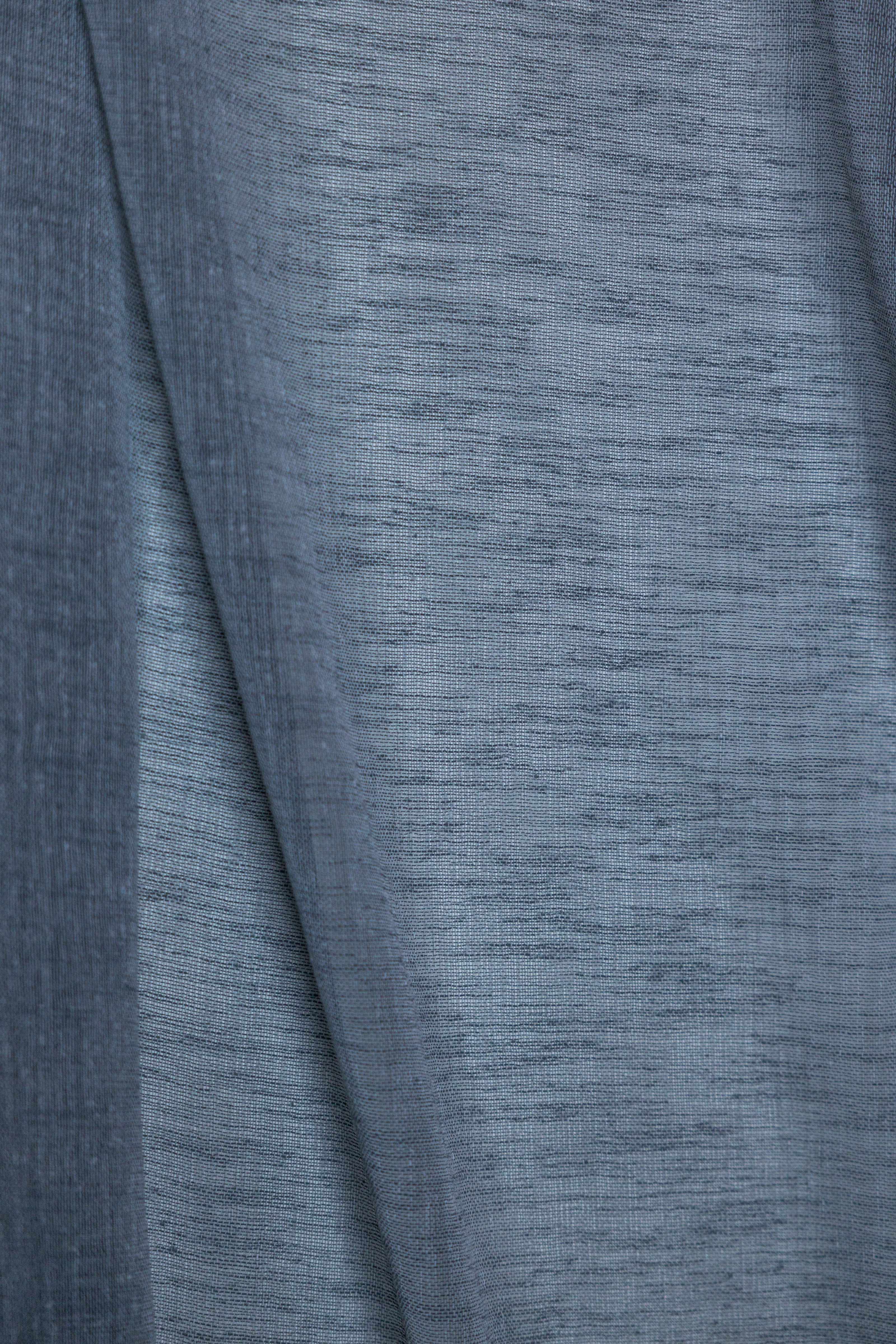 Marbella Textured Linen Look Sheer Grommet Curtain 108" x 95"-Curtains-DECOROLALA