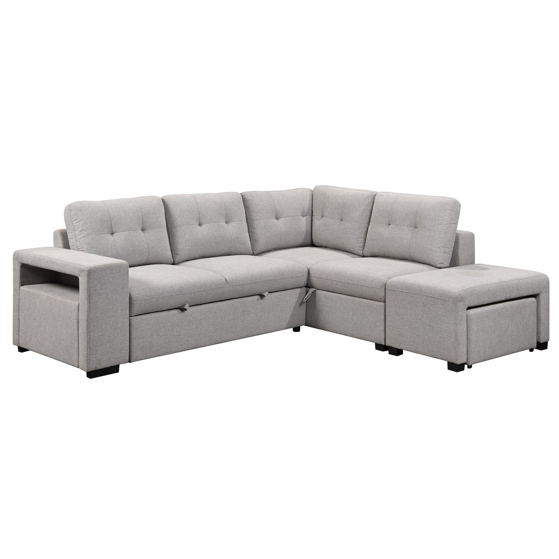 Marcella 97 in. Sleeper Sectional-Furniture > Sofas-DECOROLALA