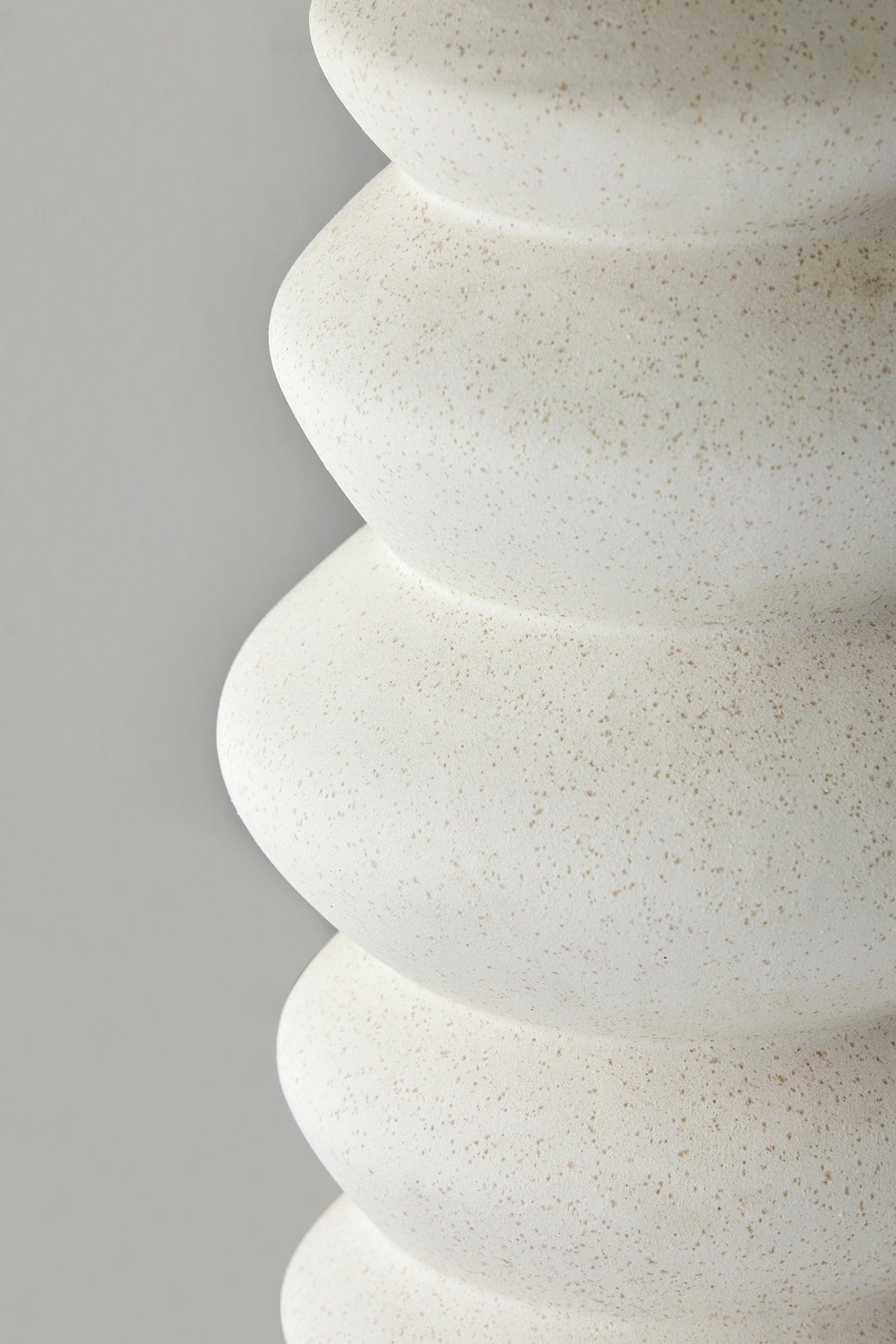 Marcey Table Lamp 25" Off-White Ceramic Taupe-Lighting-DECOROLALA