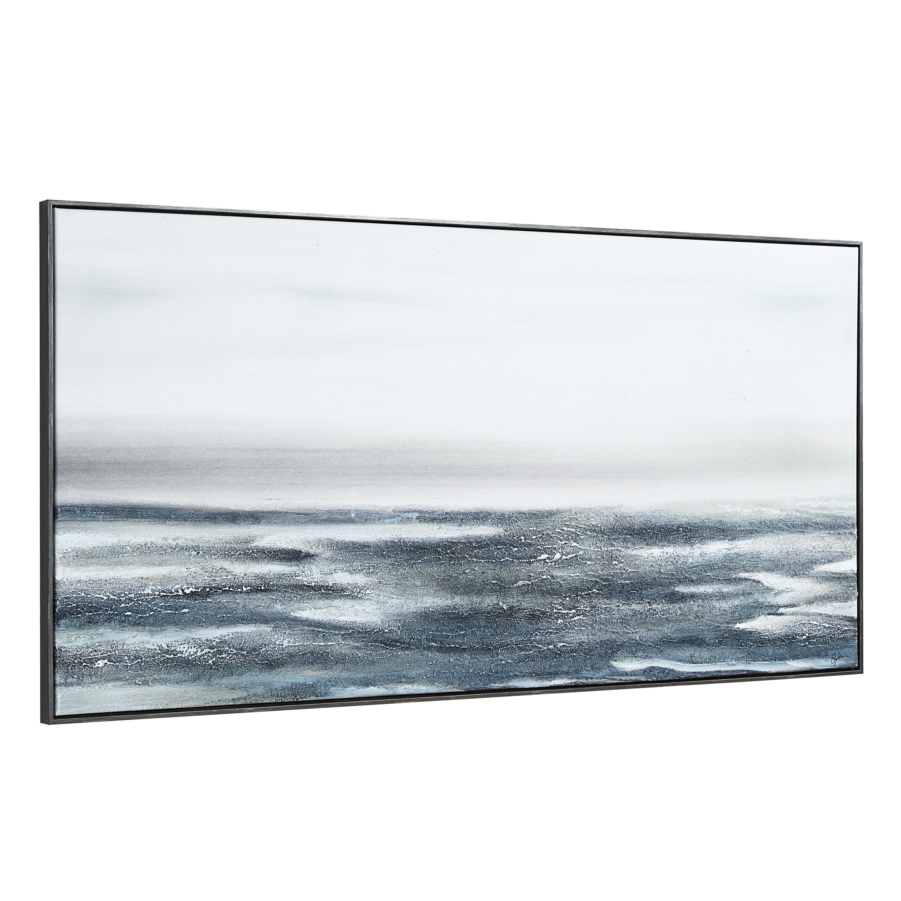 Mare 30" H x 60" W Canvas Art, Blue-Canvas Art-DECOROLALA