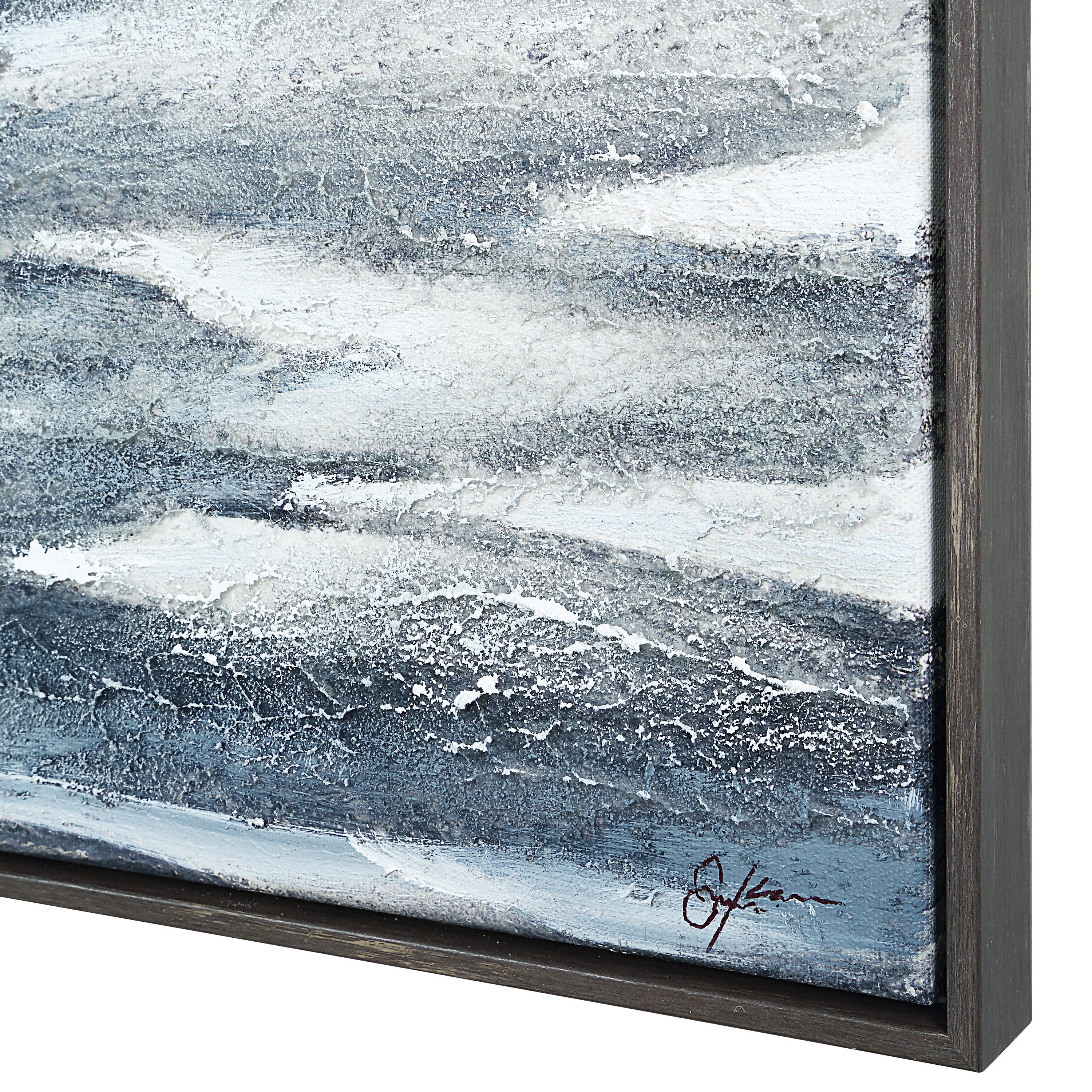 Mare 30" H x 60" W Canvas Art, Blue-Canvas Art-DECOROLALA