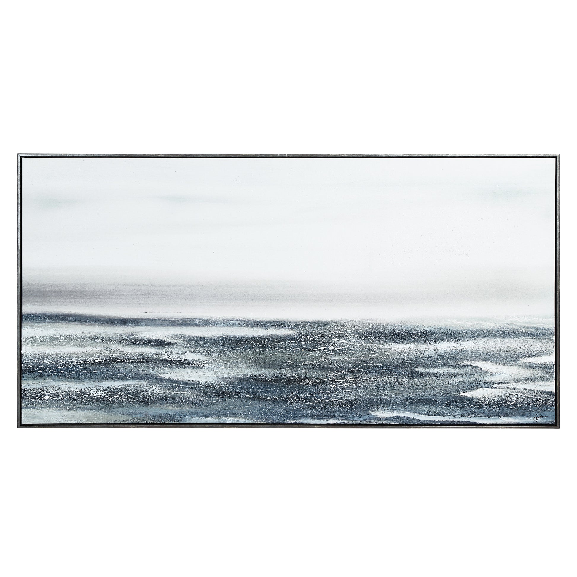 Mare 30" H x 60" W Canvas Art, Blue-Canvas Art-DECOROLALA