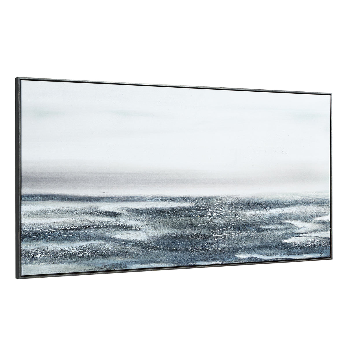 Mare 30" H x 60" W Canvas Art, Blue-Canvas Prints-DECOROLALA
