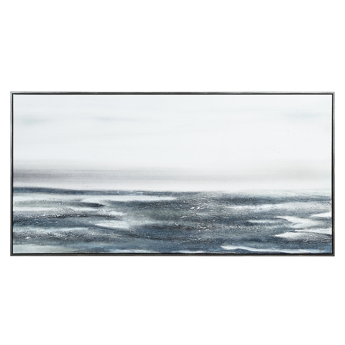 Mare 30" H x 60" W Canvas Art, Blue-Canvas Prints-DECOROLALA