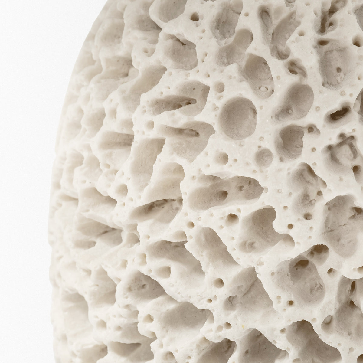 Mariam (26"H) Cream Coral-Inspired Base Table Lamp-Table Lamps-DECOROLALA