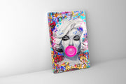 Marilyn Monroe Graffiti Canvas Print 36x48-Print-DECOROLALA
