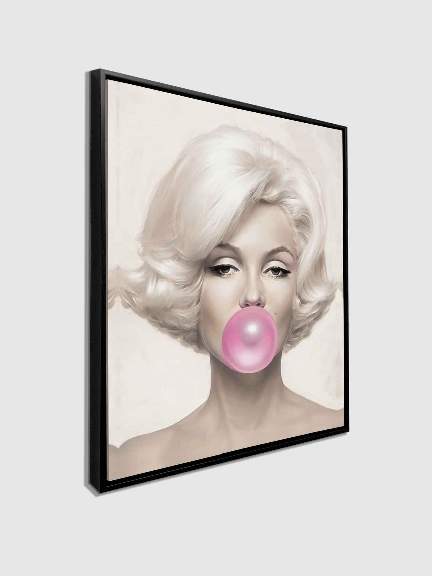 Marilyn Monroe Pink Wall Canvas 36"x48"-Wall Art-DECOROLALA