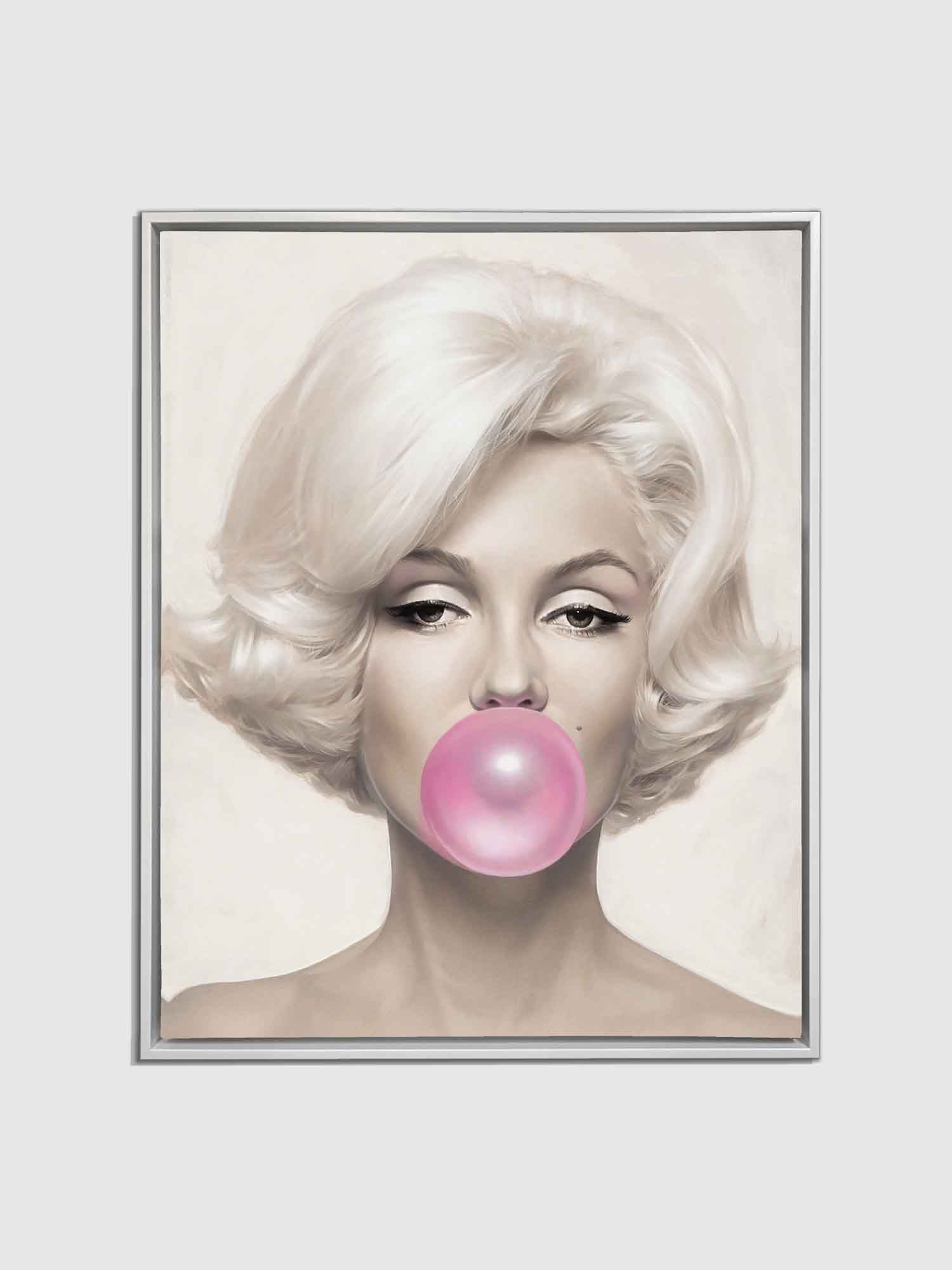 Marilyn Monroe Pink Wall Canvas 36"x48"-Wall Art-DECOROLALA
