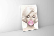 Marilyn Monroe Pink Wall Canvas 36"x48"-Wall Art-DECOROLALA