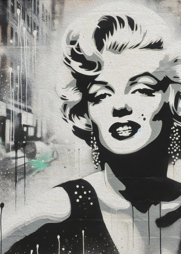 Marilyn Monroe Wall Art by Andreas Magnusson-canvas-DECOROLALA