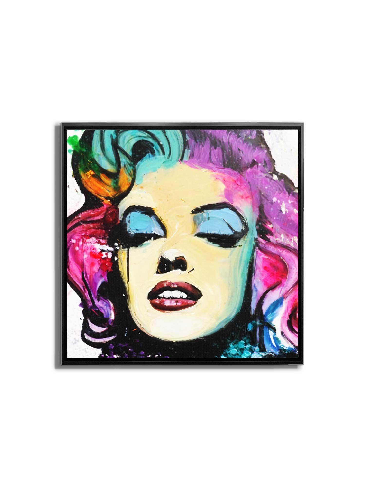 Marilyn Urban Art Canvas 36x36 inches-Wall Art-DECOROLALA