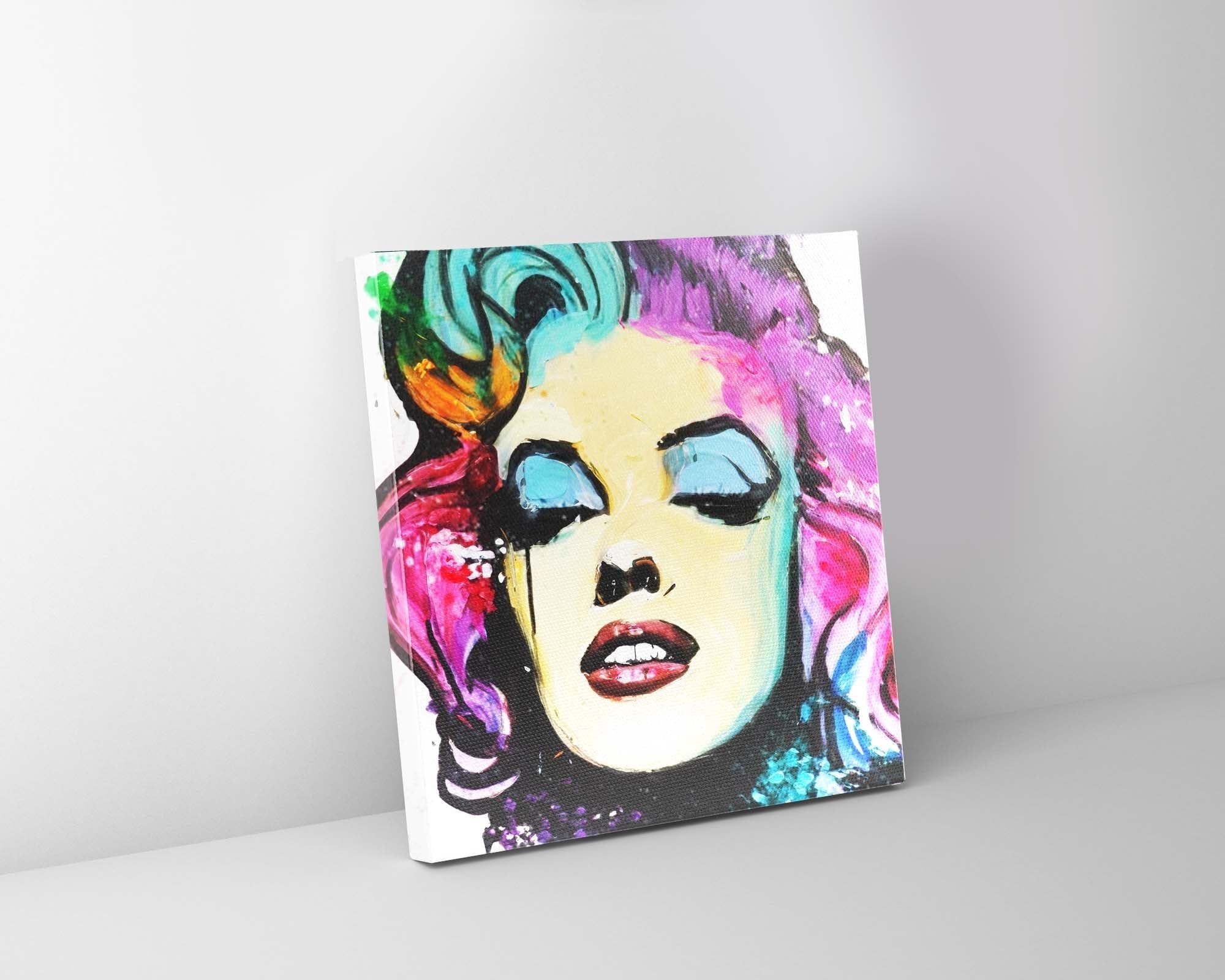 Marilyn Urban Art Canvas 36x36 inches-Wall Art-DECOROLALA