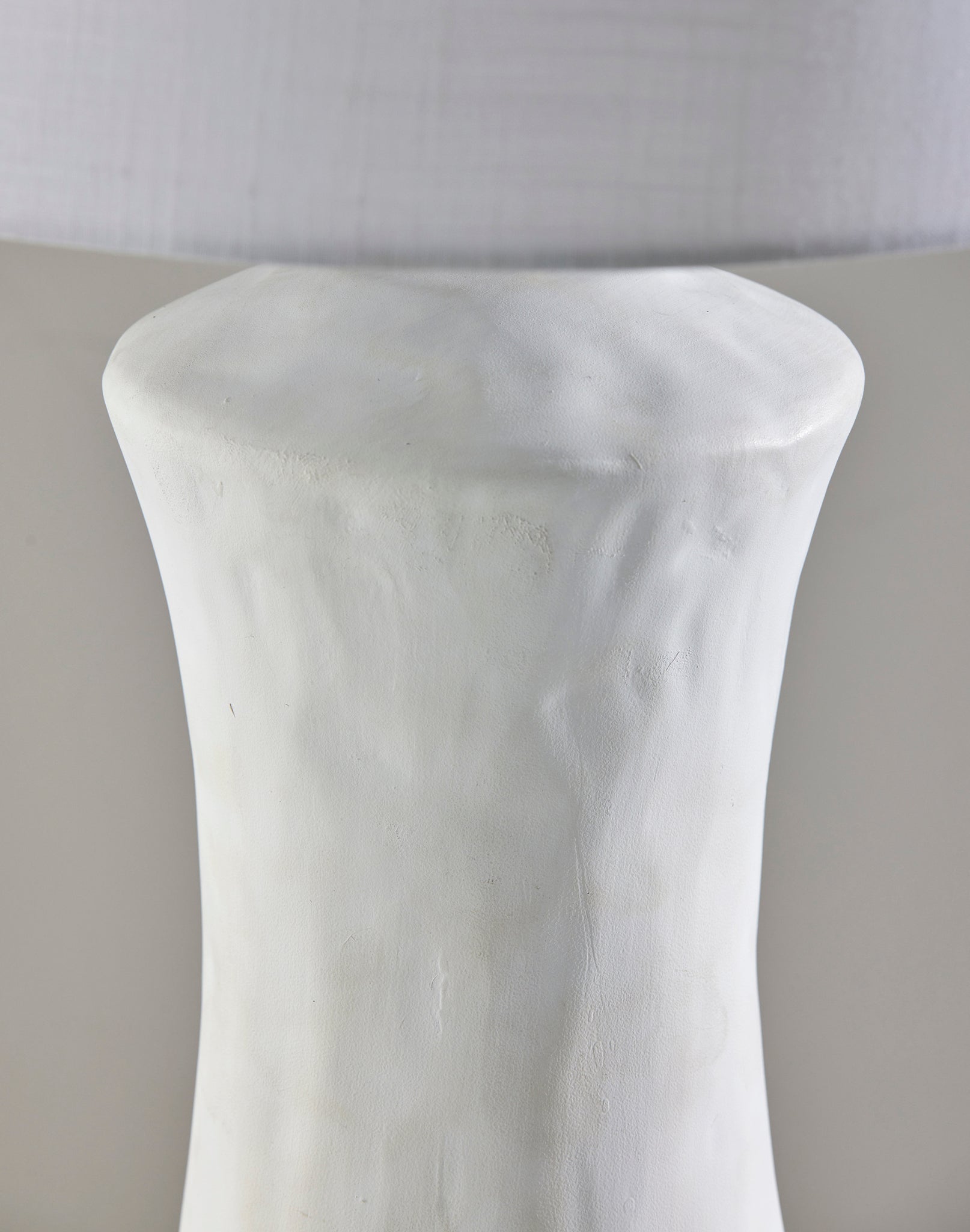 Marissa Table Lamp - White 26" Ceramic-Lighting-DECOROLALA