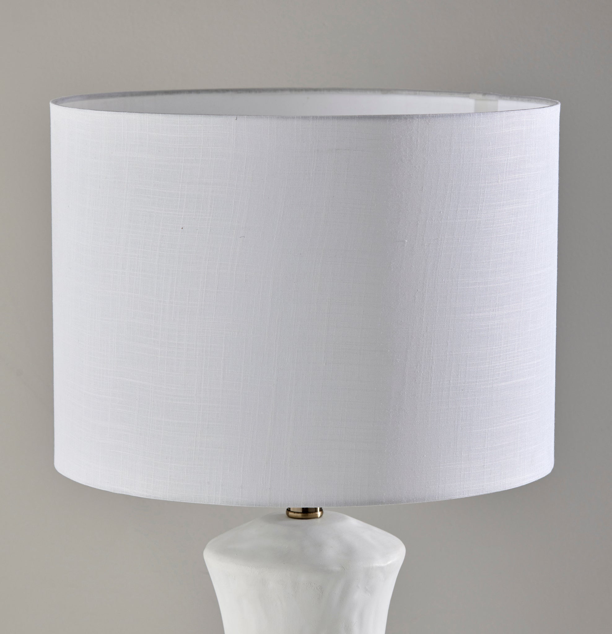 Marissa Table Lamp - White 26" Ceramic-Lighting-DECOROLALA