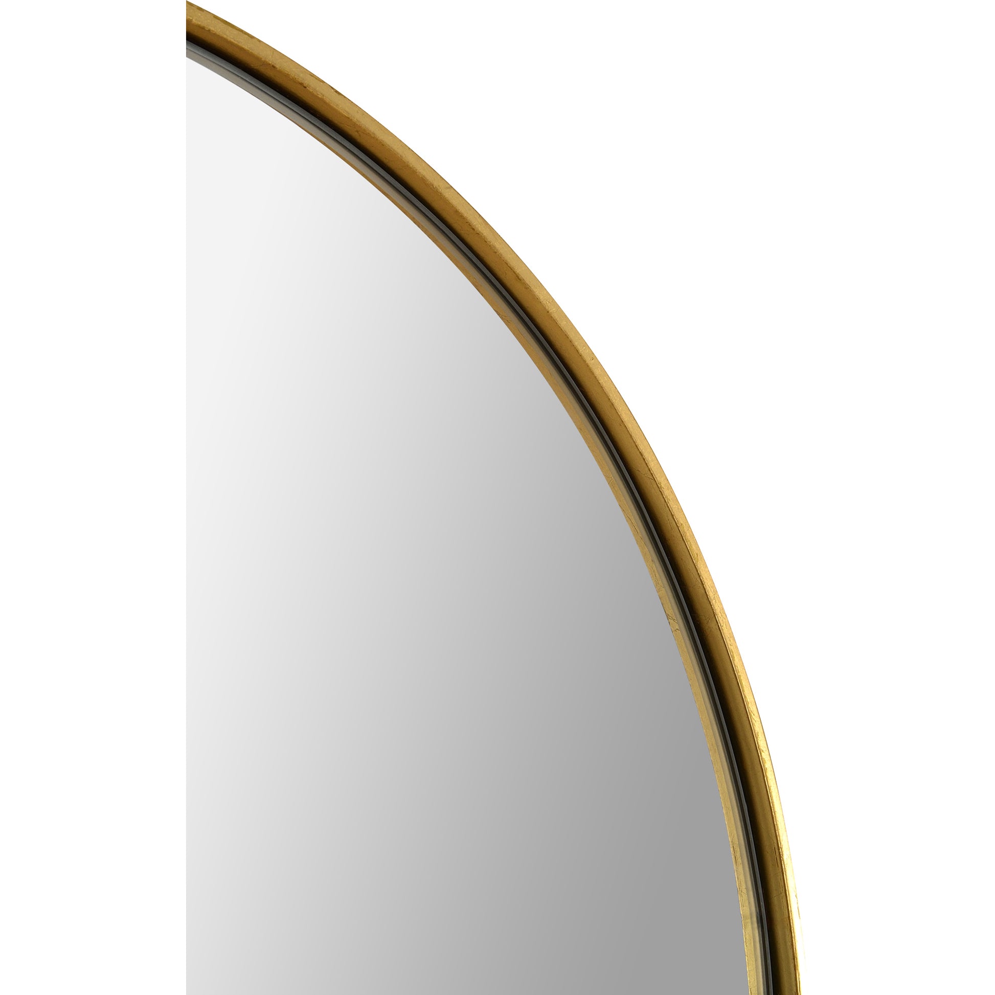 Marius 60" Tall Oval Full Length Mirror, Yellow-Full Length Mirror-DECOROLALA