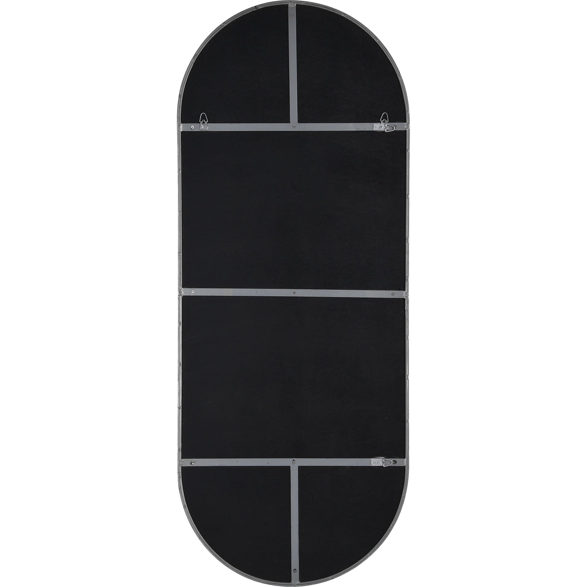 Marius 60" Tall Oval Full Length Mirror, Yellow-Full Length Mirror-DECOROLALA