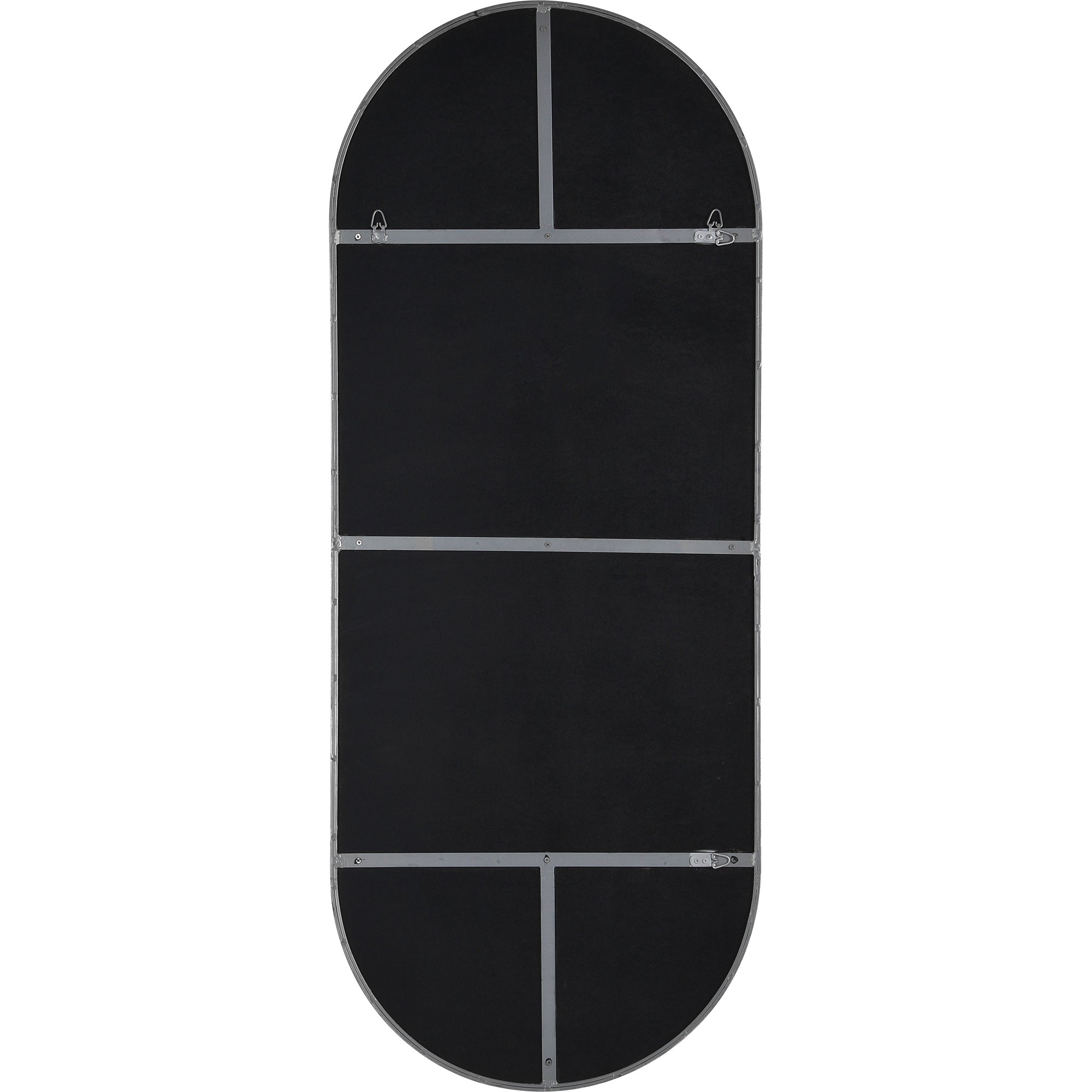 Marius 60" Tall Oval Full Length Mirror, Yellow-Full Length Mirror-DECOROLALA