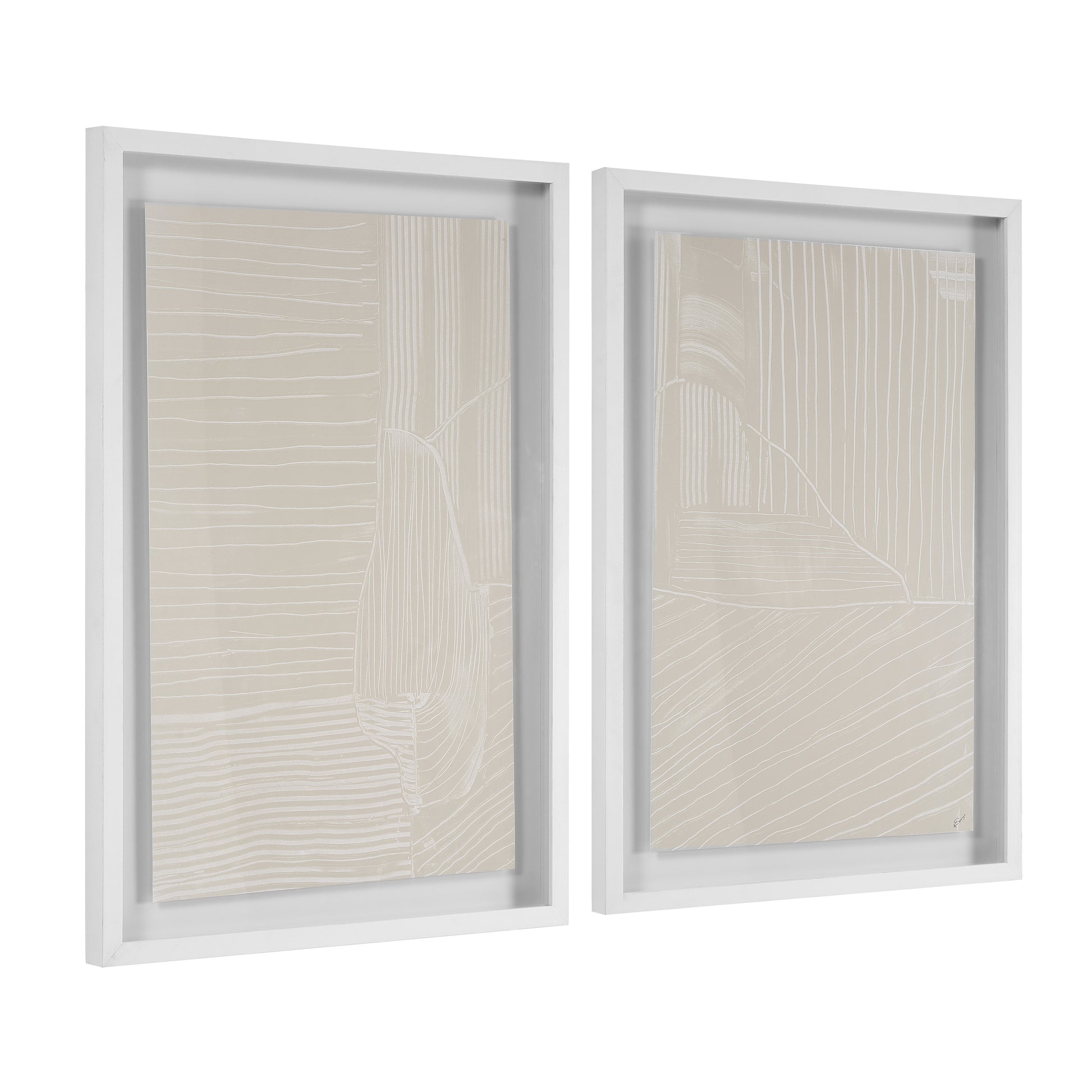 Marlon 24.0" Wide Wall Decor, Printed Artwork (2 Piece Set)-Canvas Print-DECOROLALA