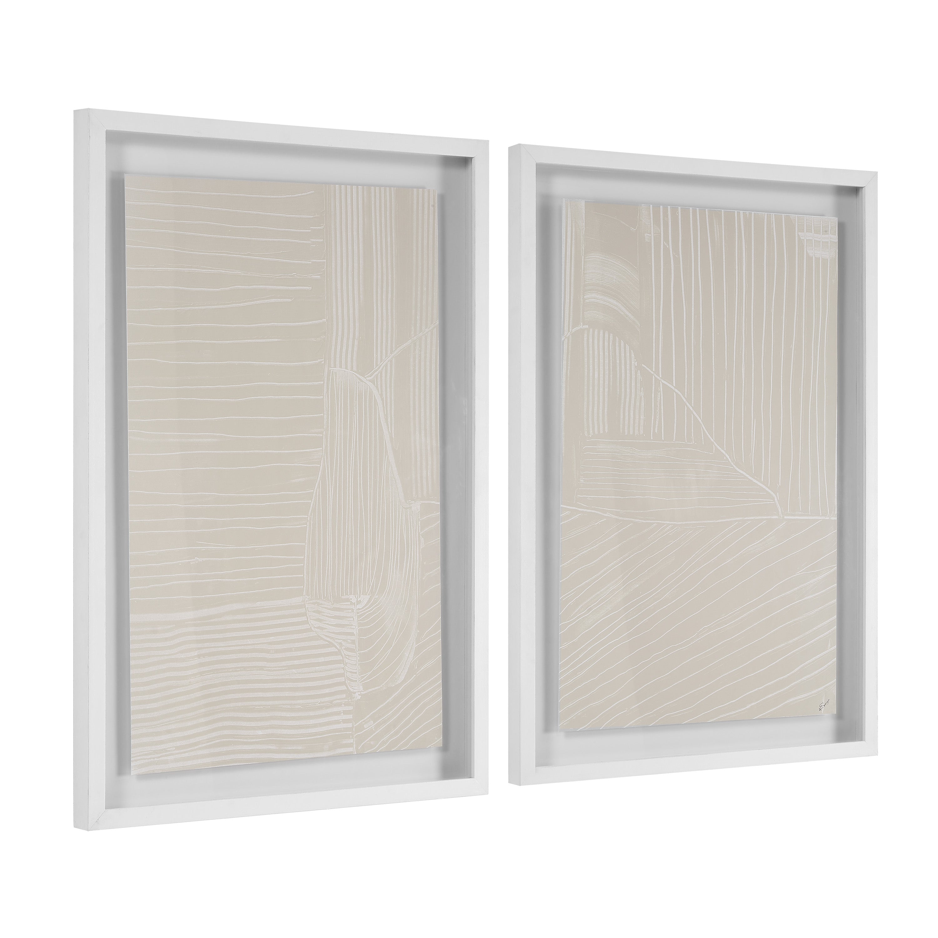 Marlon 24.0" Wide Wall Decor, Printed Artwork (2 Piece Set)-Canvas Print-DECOROLALA