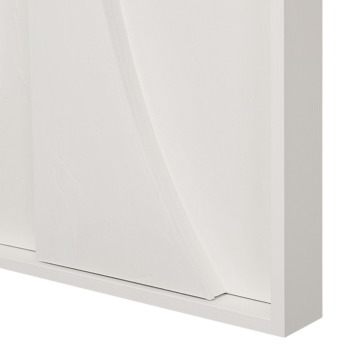 Marsh 18" Wide Wall Decor, Matte White-Wall Art Prints-DECOROLALA