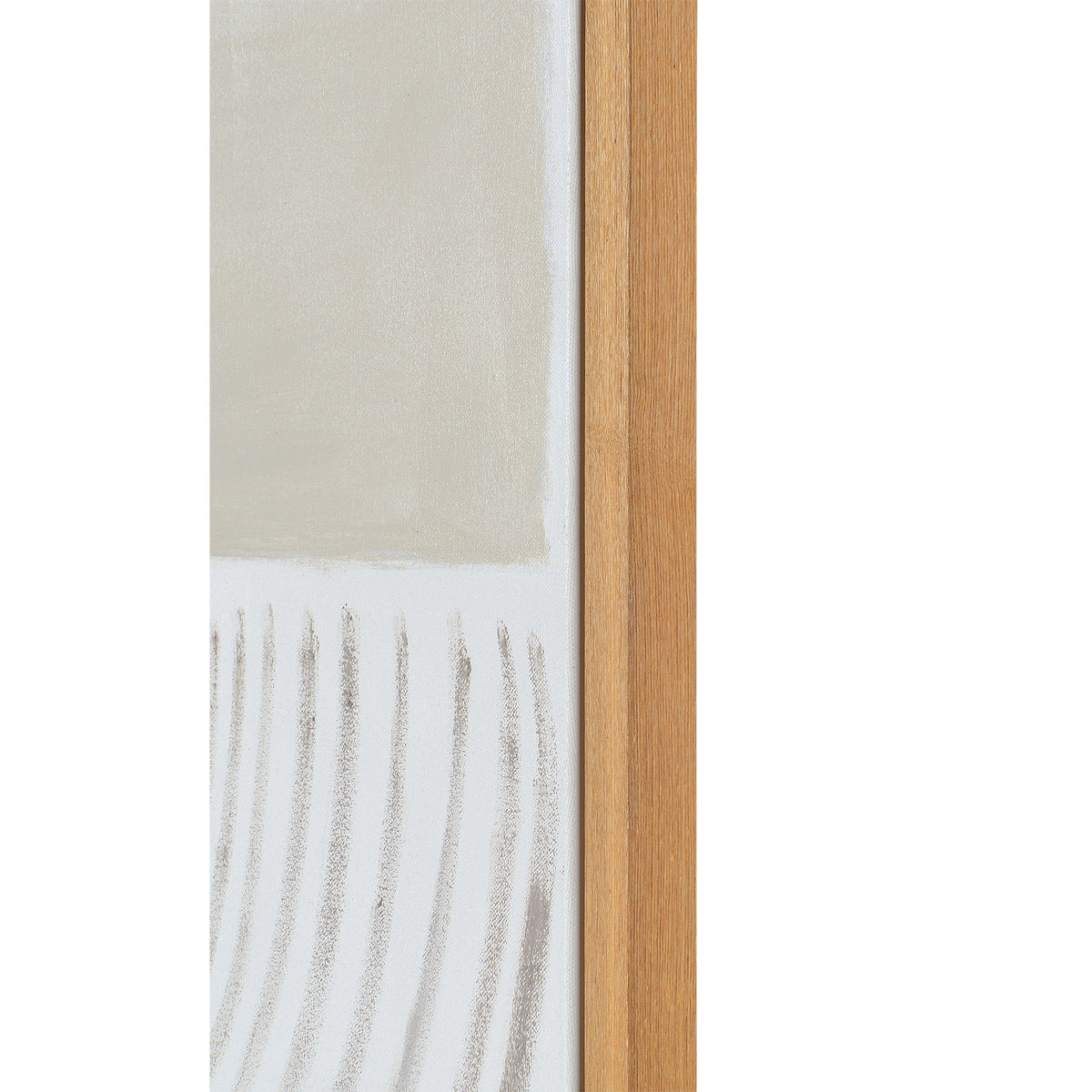 Martia 40" Wide Canvas Art, Off-white-Canvas Prints-DECOROLALA