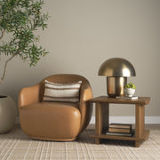Maryn 13x21 Lumbar Cream w/ Brown Stripes Decorative Pillow Cover-Decorative Pillows-DECOROLALA