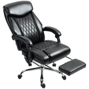 Massage Office Chair - Black Reclining 135¡-DECOROLALA