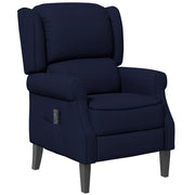 Massage Recliner Chair - Blue Vibration-DECOROLALA