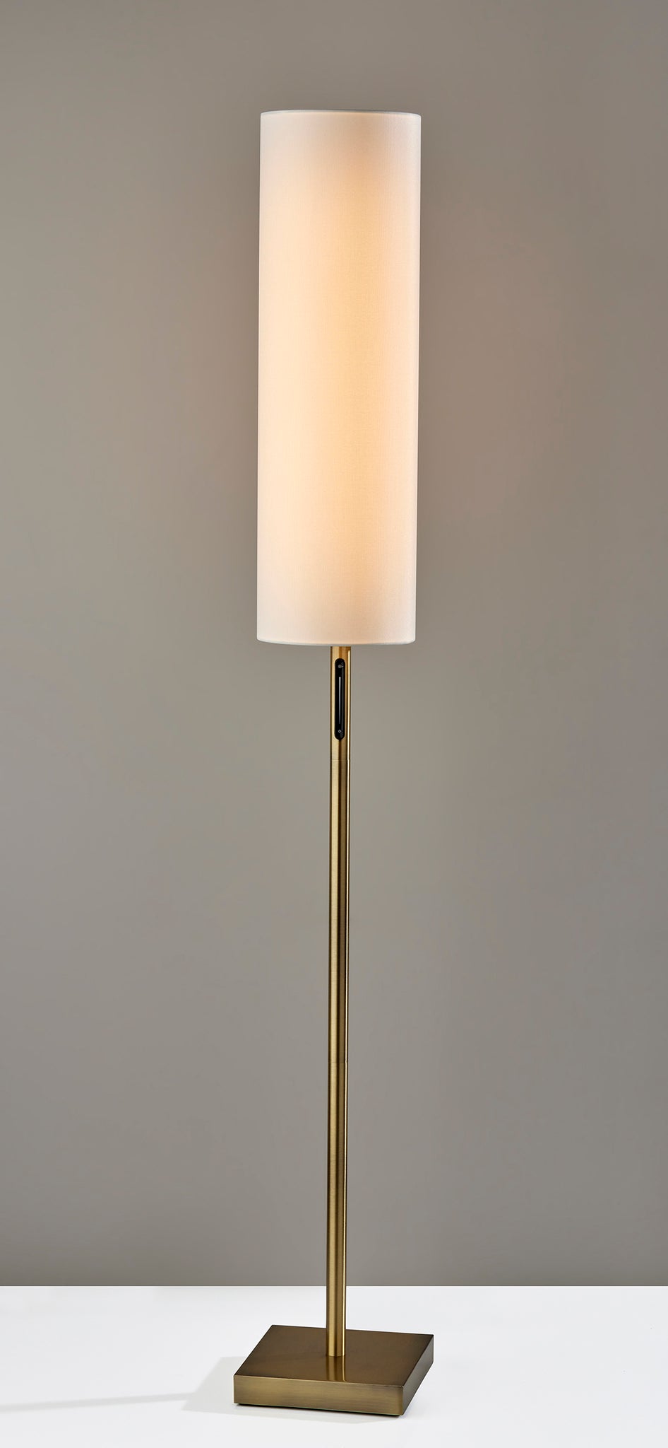 Matilda 5198-21 LED Floor Lamp Brass Dimmable-Lighting-DECOROLALA