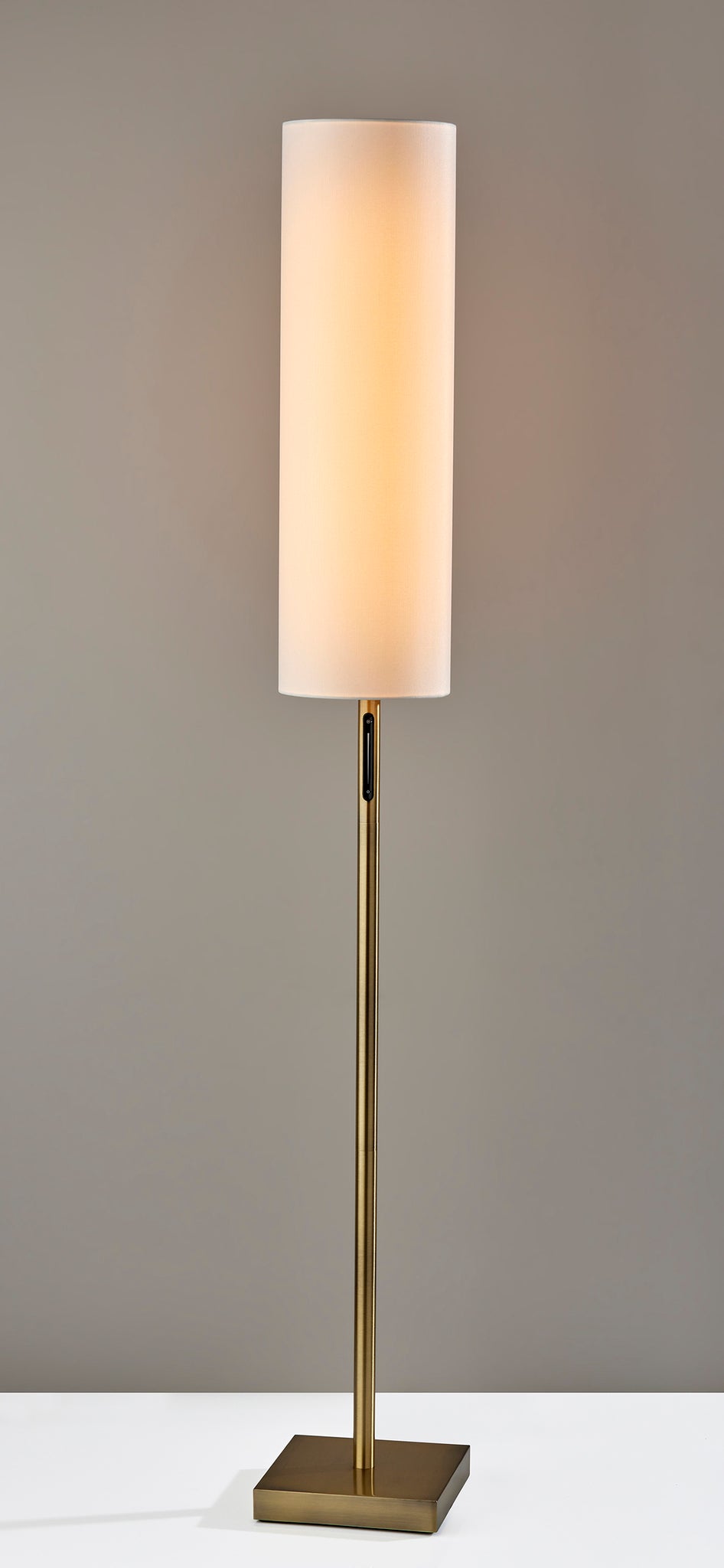 Matilda 5198-21 LED Floor Lamp Brass Dimmable-Lighting-DECOROLALA