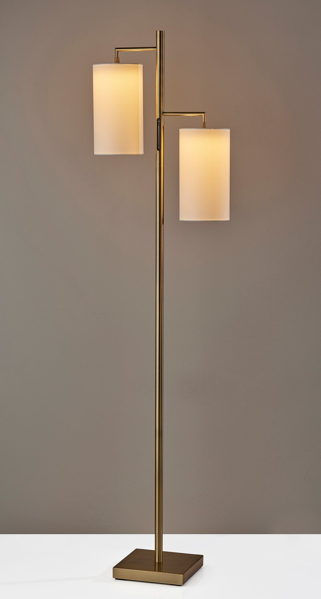 Matilda LED Tree Lamp - Brass Smart Dimmer-Lighting-DECOROLALA