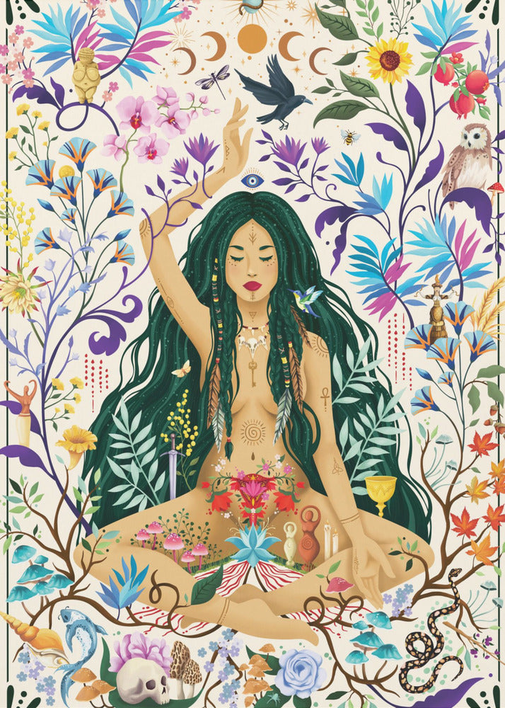 Matriarchal Consciousness by Nour Tohme-canvas-DECOROLALA