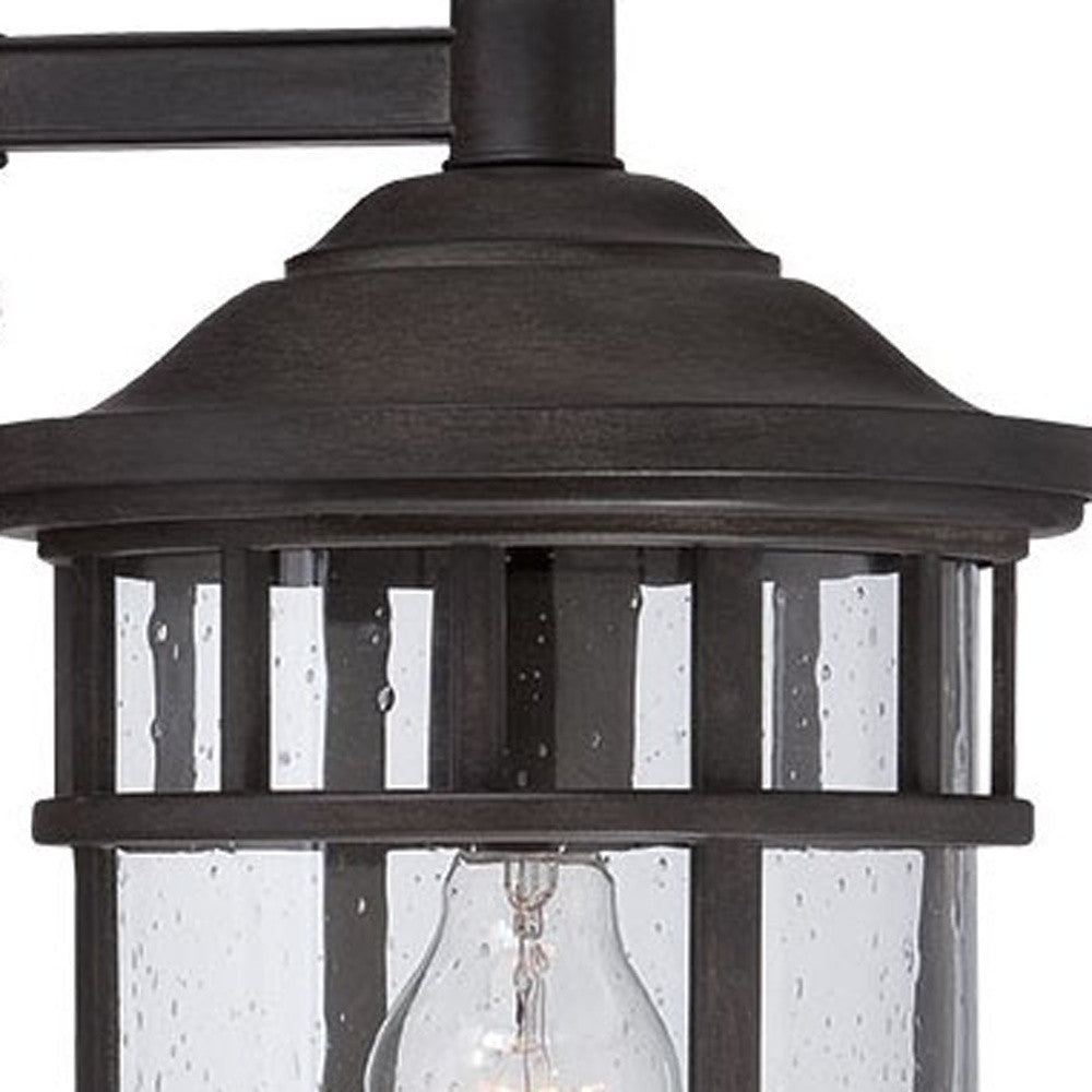 Matte Black Canister Wall Light-Outdoor Lighting-DECOROLALA