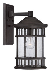 Matte Black Canister Wall Light-Outdoor Lighting-DECOROLALA