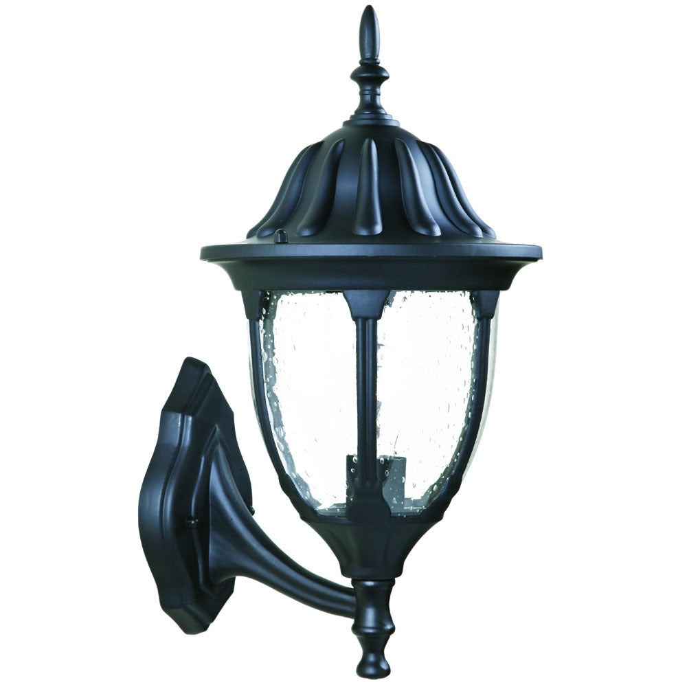 Matte Black Lamp Shape Wall Light-Outdoor Lighting-DECOROLALA