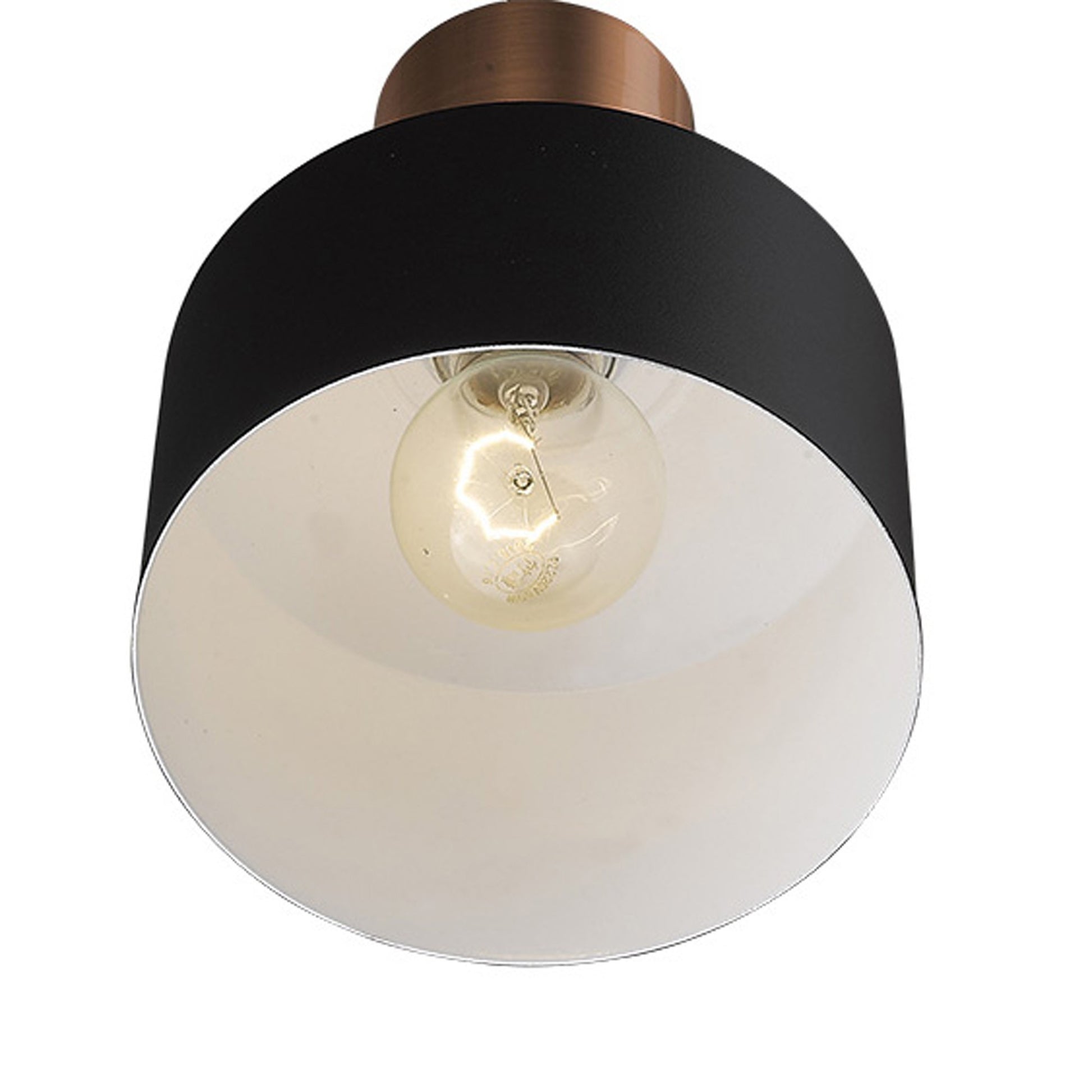 Matte Black and Rose Gold Pendant Hanging Light-Pendants-Hanging Lights-DECOROLALA