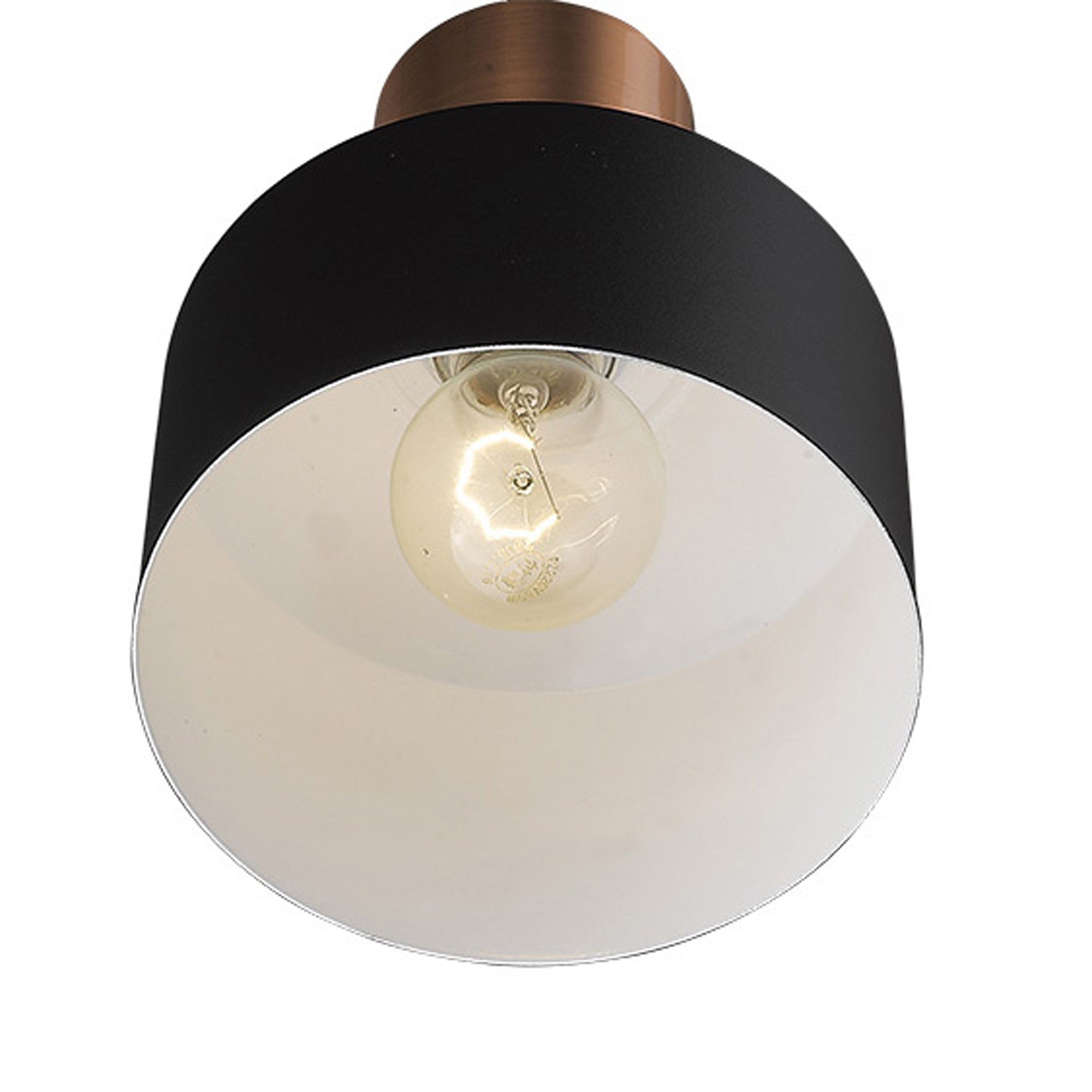 Matte Black and Rose Gold Pendant Hanging Light-Pendants-Hanging Lights-DECOROLALA