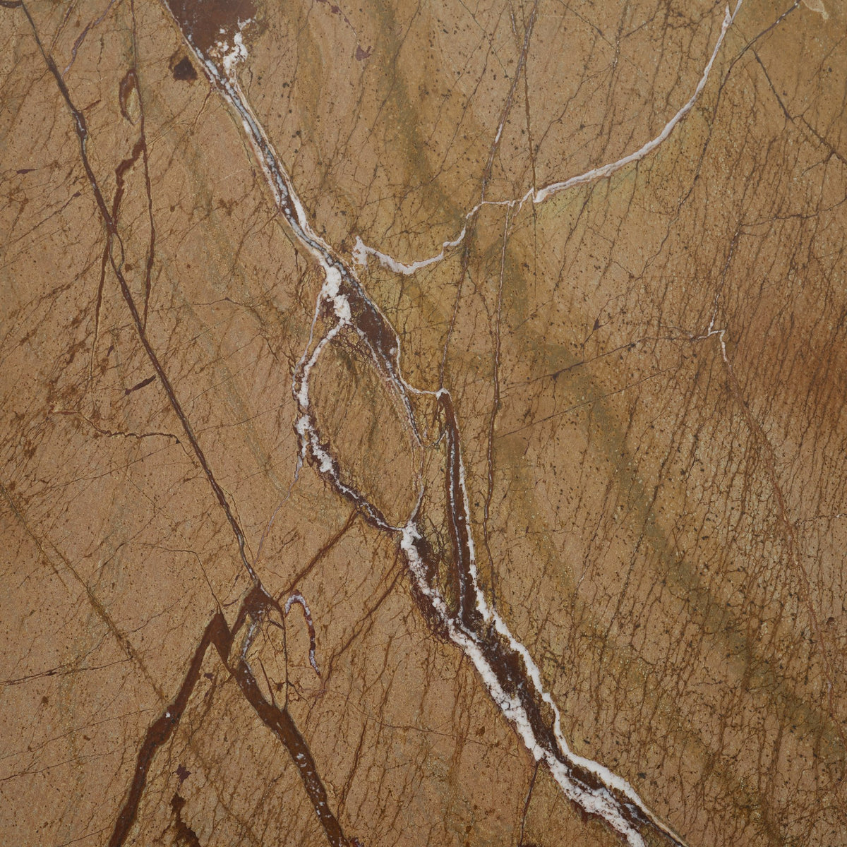 Matteo Solid Rainforest Rust Marble Rectangular Coffee Table-Coffee Tables-DECOROLALA