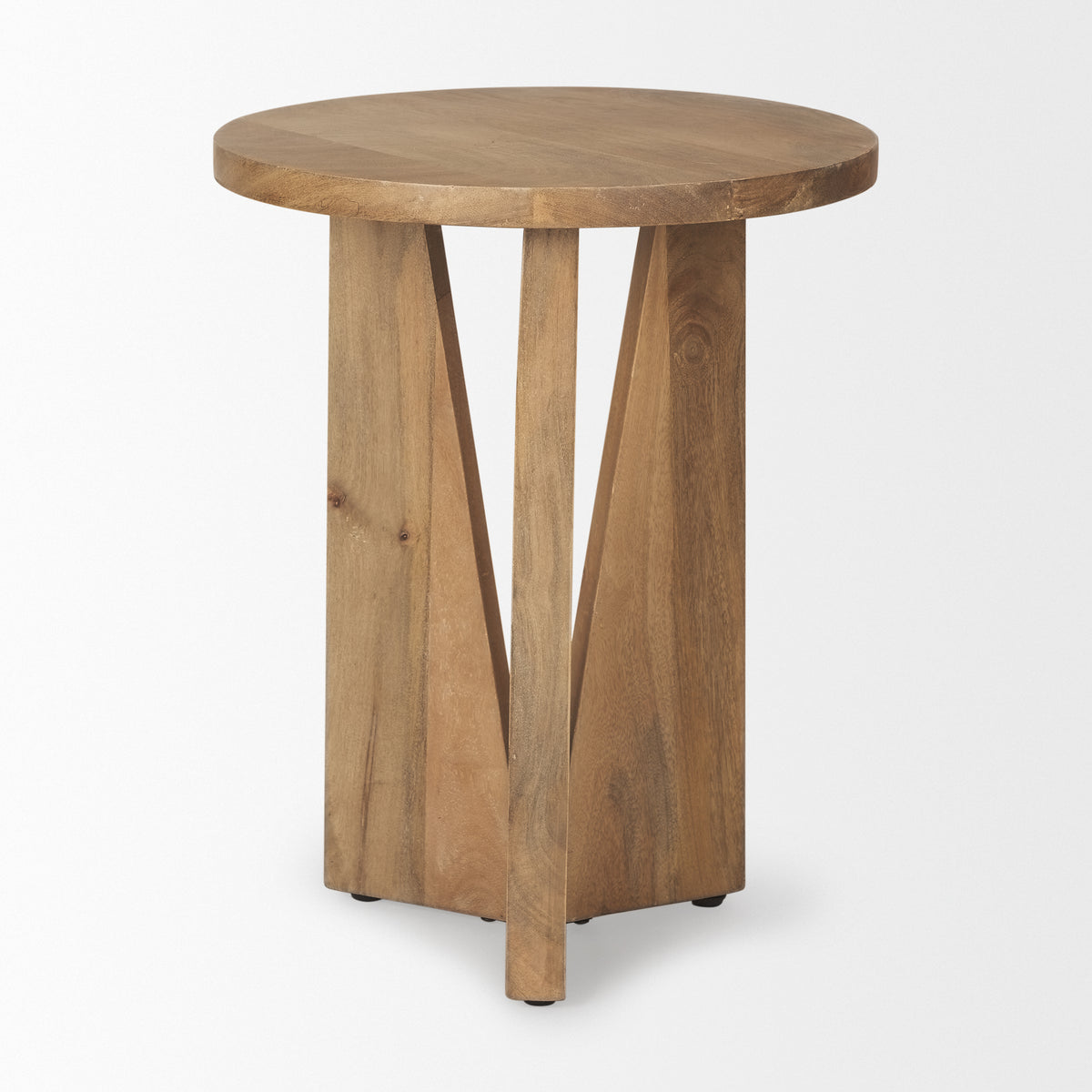 Mattius Wood Accent Table-Accent Tables-DECOROLALA