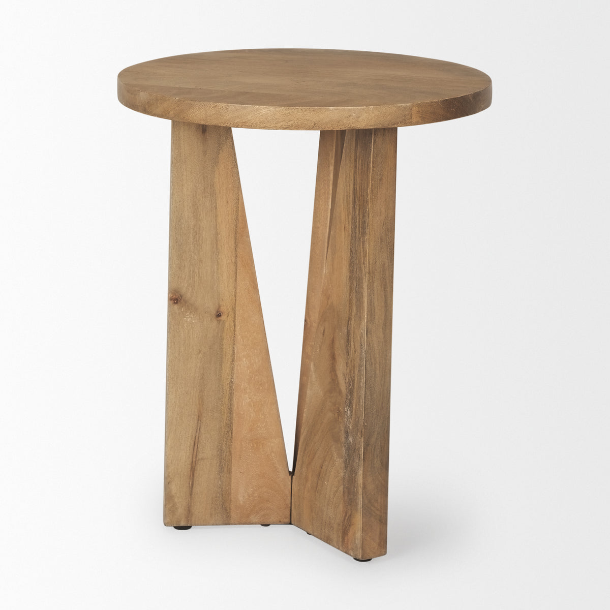 Mattius Wood Accent Table-Accent Tables-DECOROLALA