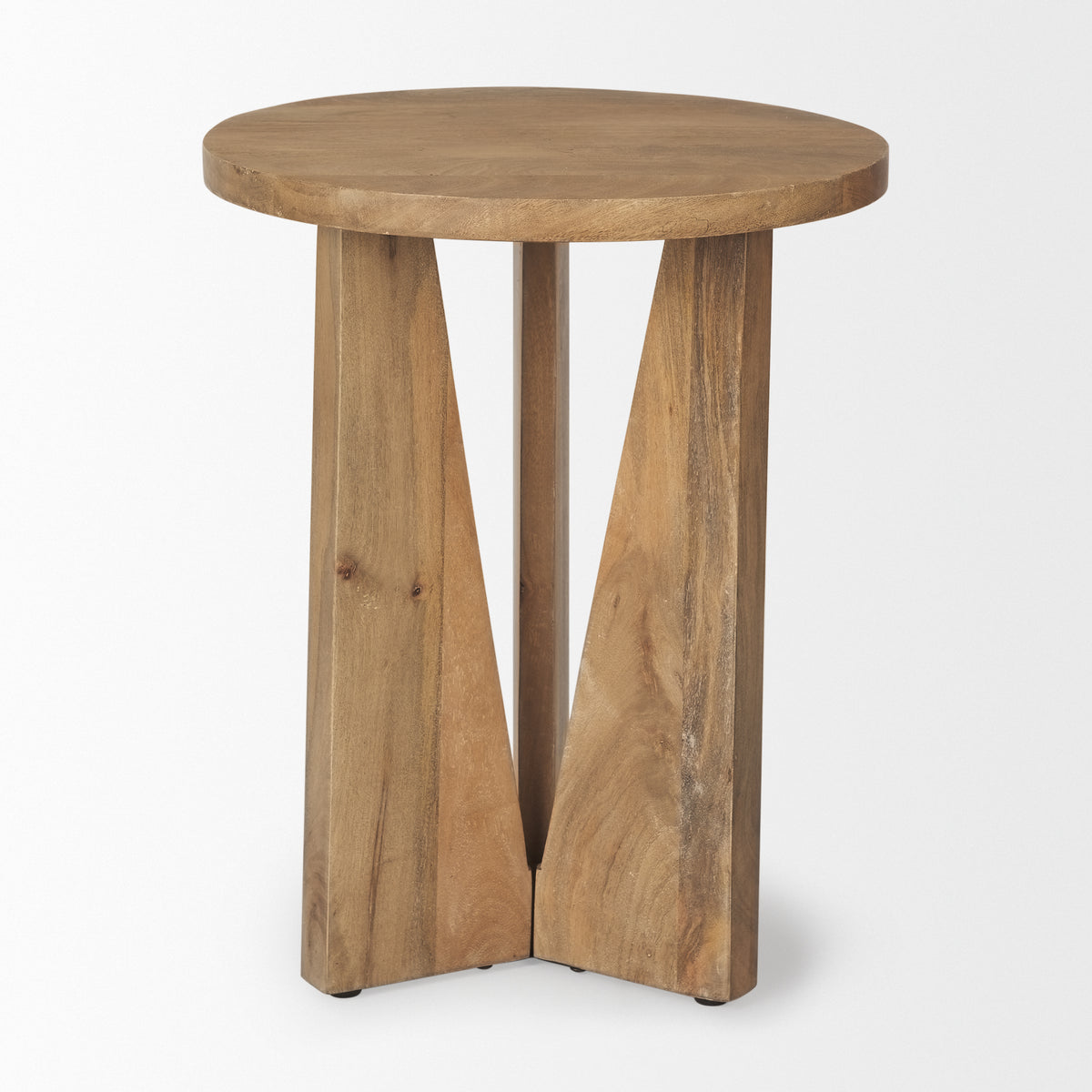 Mattius Wood Accent Table-Accent Tables-DECOROLALA