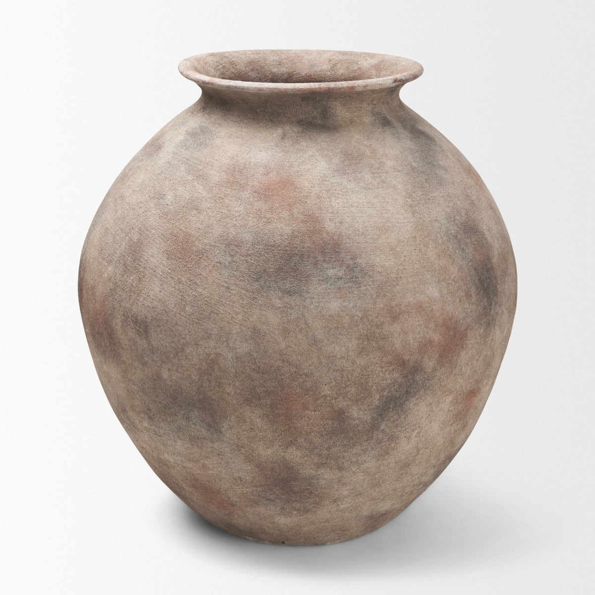 Mattone 15.9H Rustic Weather Terracotta Vase-Vase-DECOROLALA