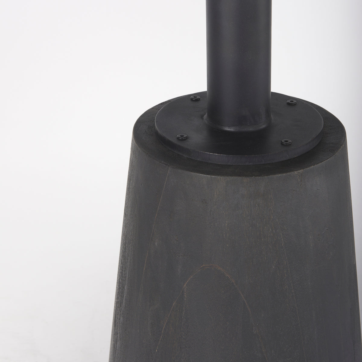 Maxwell 32" Round Pedestal Dining Table | Modern | Wood & Metal | Seats 2-Dining Tables-DECOROLALA
